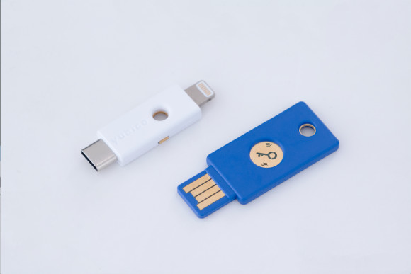 Lightning- und USB-C-Yubikey sowie NFC-Formfaktor
