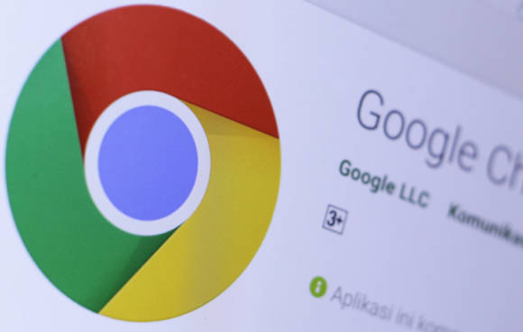 Google-Chrome Logo im Store 