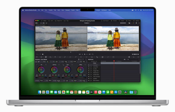 MacBook Pro mit Videoverarbeitung