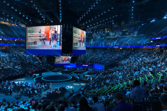 Rund 14'000 Besucher pilgerten an Microsofts Hausmesse Inspire. 